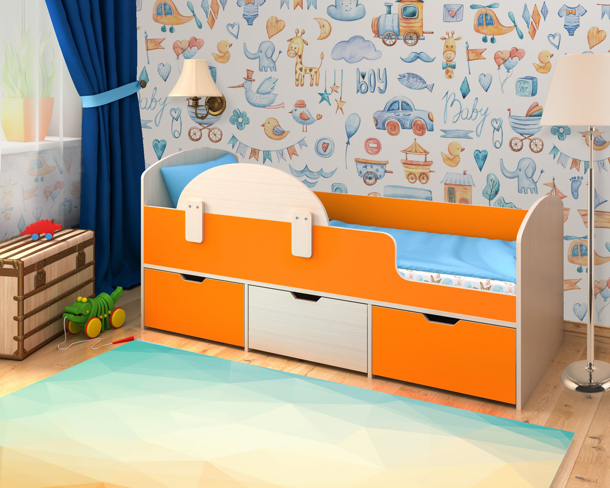 Кровать Mini купить по выгодной цене в интернет-магазине MiaSofia