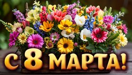 С 8 Марта!